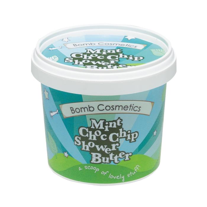 Bild 1, Bomb Cosmetics Shower Butter - Mint Chip Cookies - Tvålshoppen.se