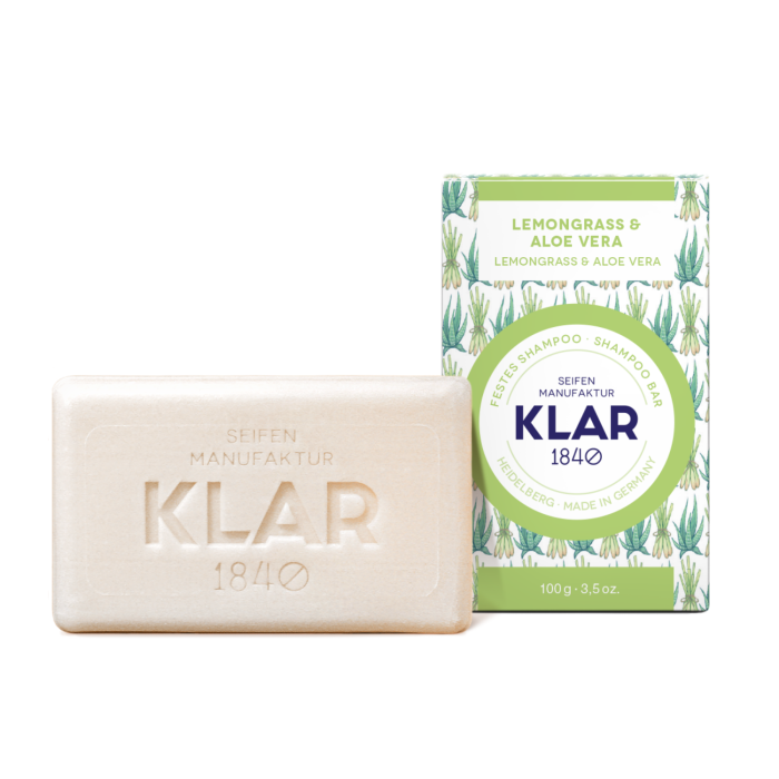 Bild 1, Klar Seifen Lemongrass & Aloe Vera Conditioner Bar - Tvålshoppen.se