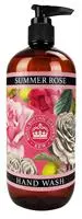 KEW Gardens Flytande handtvål Summer Rose 500 ml - Tvålshoppen.se