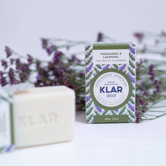 Bild 2, Klar Seifen Tea Tree Oil & Lavender Conditioner Bar - Tvålshoppen.se