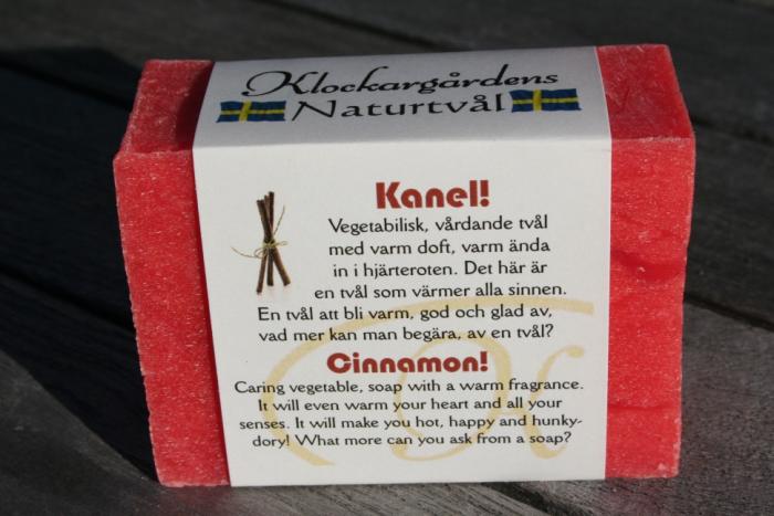 Bild 1, Klockargårdens Kanel - Naturtvål - Tvålshoppen.se