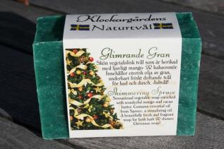 Klockargårdens Glimrande Gran - Naturtvål - Tvålshoppen.se