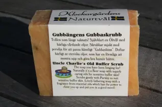 Klockargårdens Gubbängens Gubbaskrubb - Naturtvål - Tvålshoppen.se