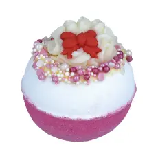 Bomb Cosmetics Badbomb - Bath Blaster - Scarlett ribbons - granatäpple - Tvålshoppen.se