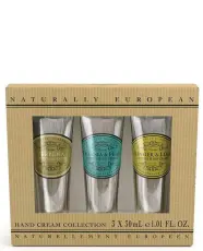 Natural European Hand Cream Set 3x30ml - Tvålshoppen.se