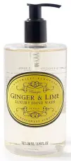 Natural European Flytande tvål Ginger-lime 500ml - Tvålshoppen.se