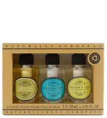 Natural European Flytande tvål Giftset 3x130ml - Tvålshoppen.se