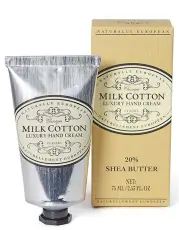 Natural European Hand Cream Milk Cotton 75ml - Tvålshoppen.se