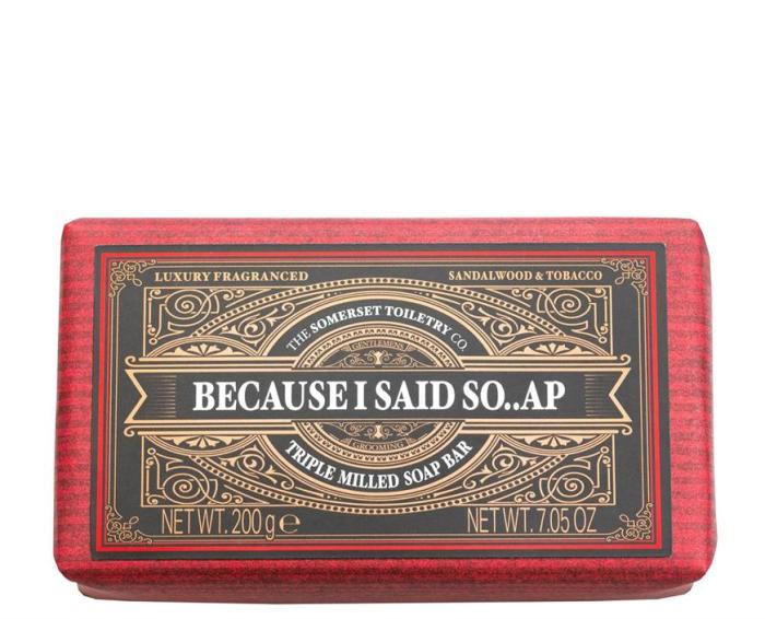 Bild 1, The Somerset Toiletry CO. Gentlemens soap - Because I soap so - Tvålshoppen.se