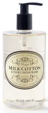 Natural European Flytande tvål Milk Cotton 500ml - Tvålshoppen.se