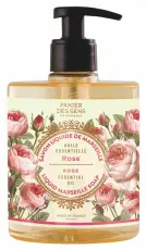 Panier des Sens Flytande Marseille tvål Garden Rose 500ml - Tvålshoppen.se