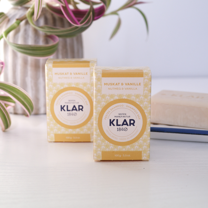 Bild 2, Klar Seifen Nutmeg & Vanilla Conditioner Bar - Tvålshoppen.se