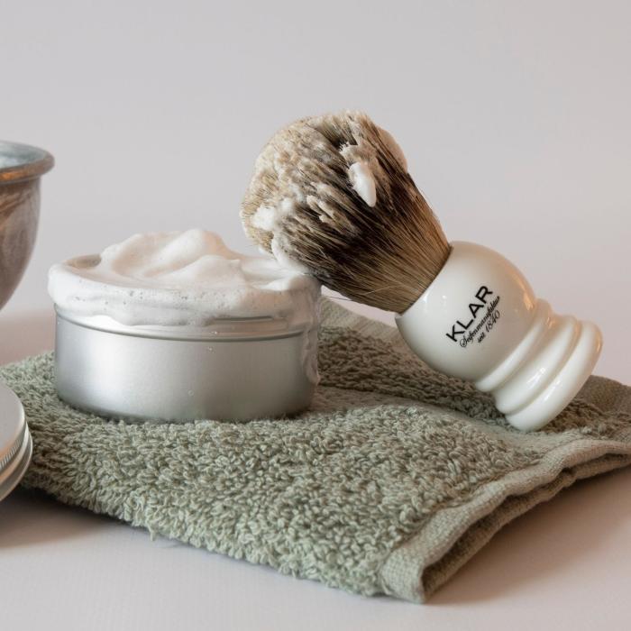 Bild 4, Klar Seifen Almond Shaving Soap - Tvålshoppen.se