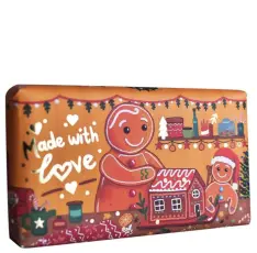 The English Soap Company Gingerbread Soap - Cinnamon & Orange 200 g - Tvålshoppen.se