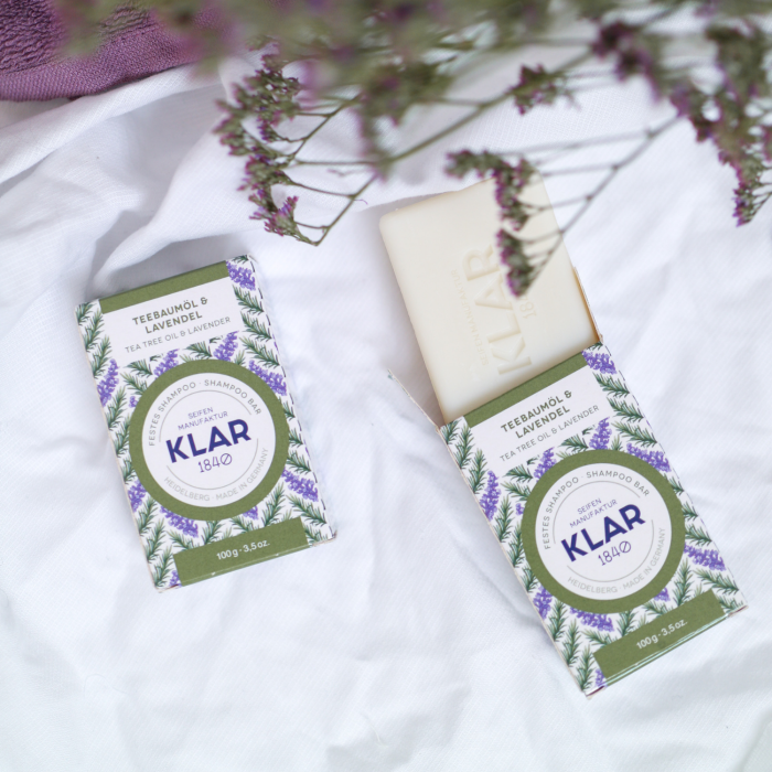 Bild 3, Klar Seifen Tea Tree Oil & Lavender Conditioner Bar - Tvålshoppen.se